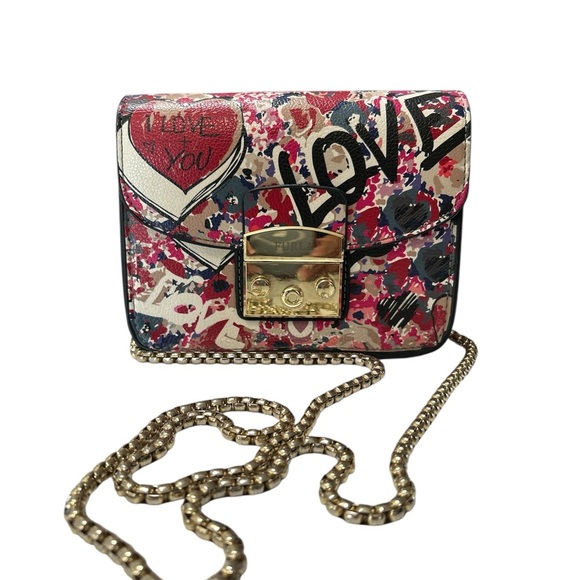 Furla Graffiti Love Crossbody Bag - Picture 1 of 9